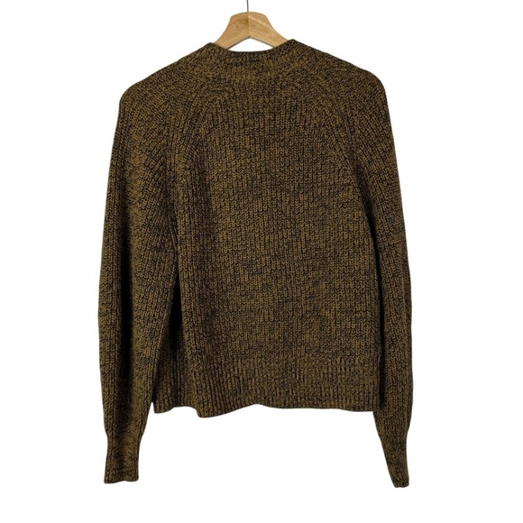 A New Day Light Brown Speck Knit Button Down Cardigan Sweater S - Picture 2 of 4